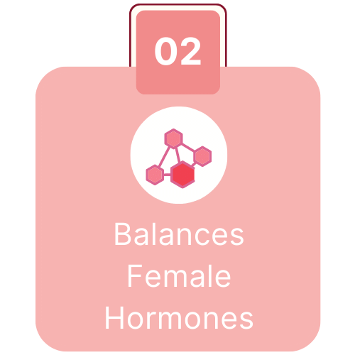 Balances Female Hormones