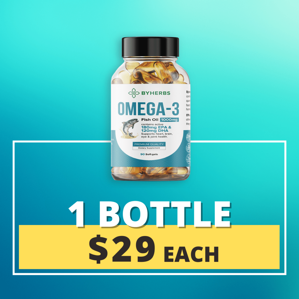 omega 3 - 1 bottle