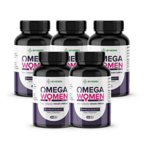 5 bottles of omega 3679 for women
